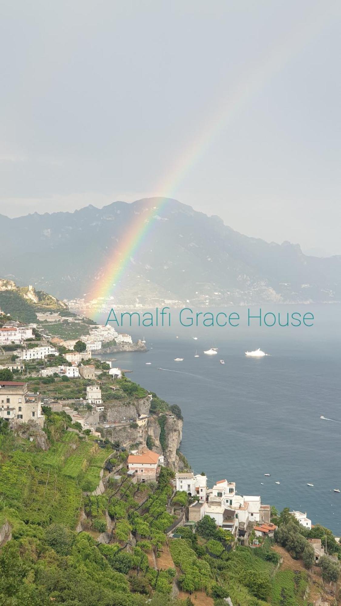 Villa Grace Amalfi Seaview Bagian luar foto